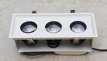 Round Aluminium Alloy LED Decorative Spot lights