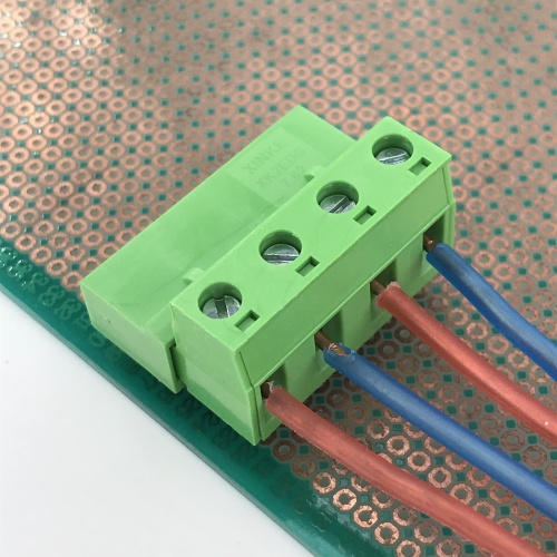 4 ways 7.62 pitch pluggable terminal block