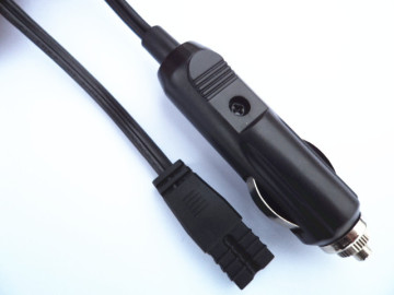 cigarette lighter plug with lead, cigarette lighter plug cable, cigarette lighter plug cable dc plug