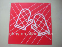 2013 color printed silicone mat/table mat/backing sheet