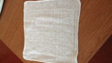 airline hot and cold cotton towels, 10g airline tray towels