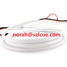 Waterproof 5V Smart LC8812B addressable pixel flexible 6X13mm rgb silicon neon waterproof led strip lights