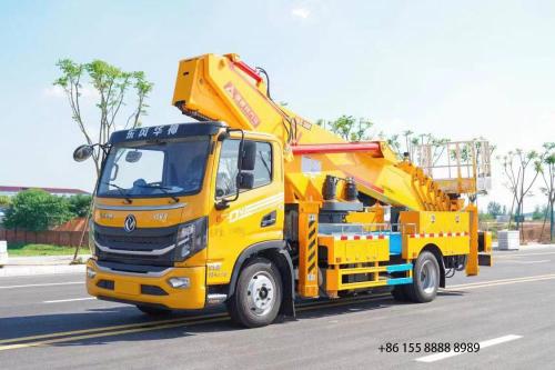 Dongfeng 36m op grote hoogte operatietruck