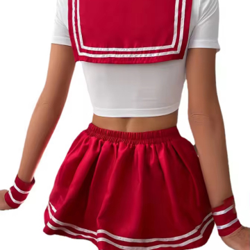 Sexy Cosplay Lingerie Set: Students Uniform Temptation