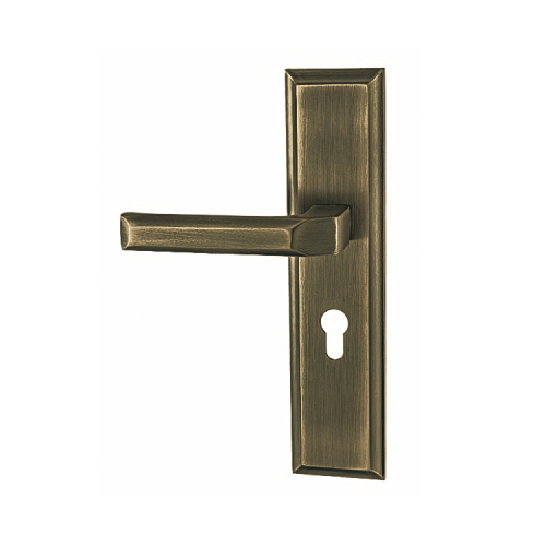 Door Lock Panel by Zinc Alloy Die Casting