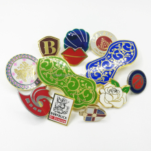 Custom Soft Enamel Diamond-Shaped Shoe Decorative Pin