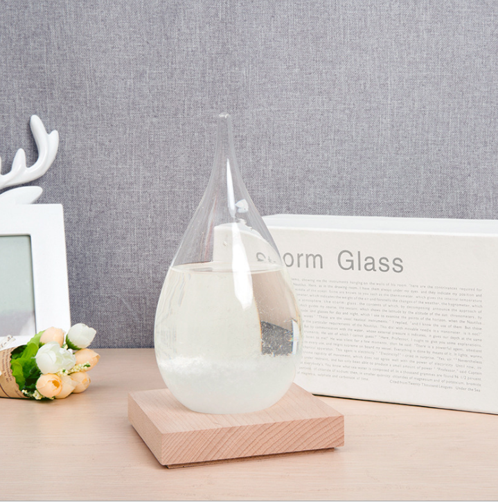 Weather Predictor Storm Glass Barometer forecast bottle with different size