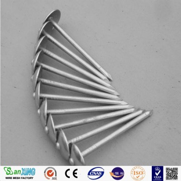 Umbrella head zinc corrugated roofing nail with different sizes roofing nails