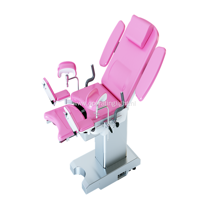 Double control electric gynecological examination bed