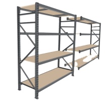 Xinzhongya Longspan Shelving - Widespan Racks with 400kgs Load Capacity Per Layer