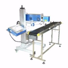 Movable Newest Colorfu Metal Optical Fiber Laser Marking Machine