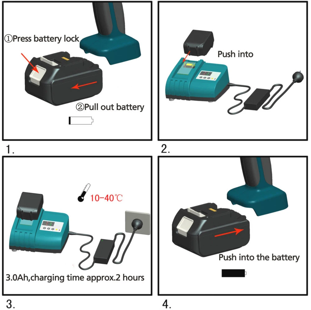 Igeelee Battery Cable Cutter for Cu/Al Cable (ED-45)