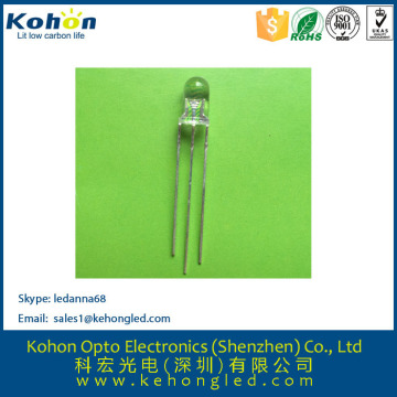 Shenzhen high quality products 5mm double color LED diode display