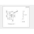 Drehpotentiometer der Serie Rk09d