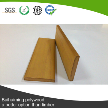 UV Plastic Wood Furniture Material Polywood Board