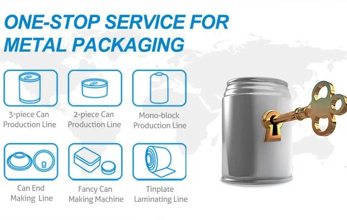 Factory Aerosol Tin Can Making Machinery Production Line
