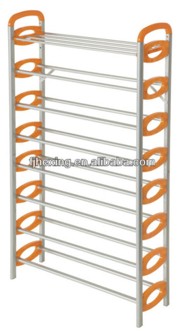 Adjustable Stackable plastic Shoe Rack supplier