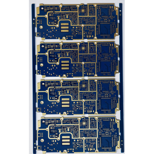 PTH copper in holes connect layers