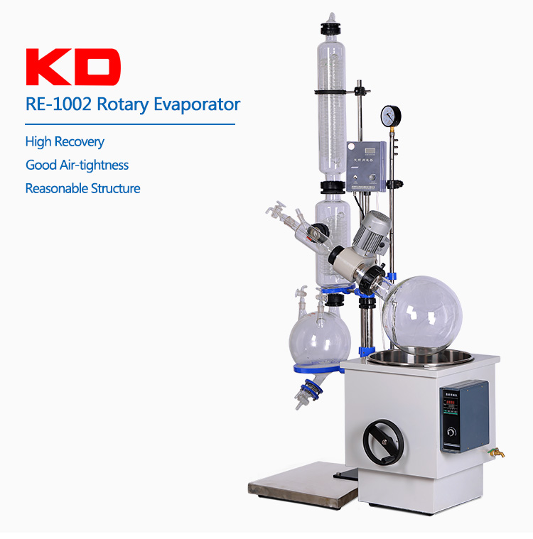 10L Lab Condenser Rotary Evaporator for Distillation