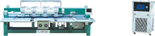 Mix laser cutting/flat/sequin embroidery machine