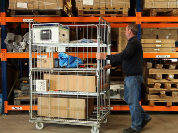 Warehouse Storage Cargo Trolley