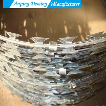 2017 Hot Sales Galvanized Razor Barbed Wire