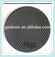 silicon rubber wine glass coaster custom soft plastic coaster