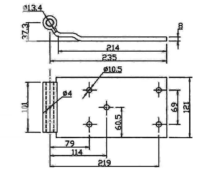 International Standard Maersk Door  Hinge 