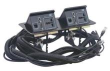 Tabletop Interconnect Box , Universal Type Desktop Power Da