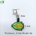 옥수수 애완 동물 액세서리 실리콘 개 태그 랍스터 버클