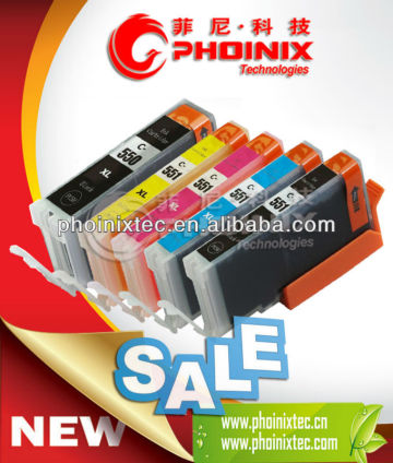 PGI550, CLI551 Inkjet Cartridge Compatible for Canon PIXMA MG5450/MG6350/Ip7250