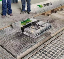 Foldable Rail Push Trolley Railway Tools Railway Track Trolley