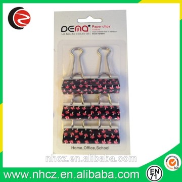 Mushroom Printed Binder Clips-25MM Metal Binder Clips