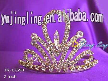 Wholesale gold wedding jewelry bridal crowns