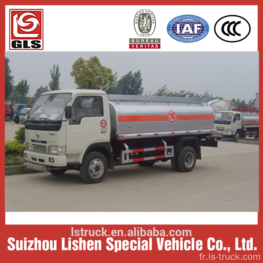 Dongfeng petit camion-citerne de carburant 5000liter