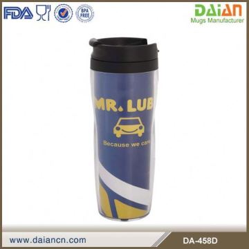 Plastic coffee mug,coffee plastic mug,promotional mug,starbuck coffee mug