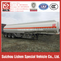 Oil Tanker Semi Trailer Stainless Steel Fuel Tanker