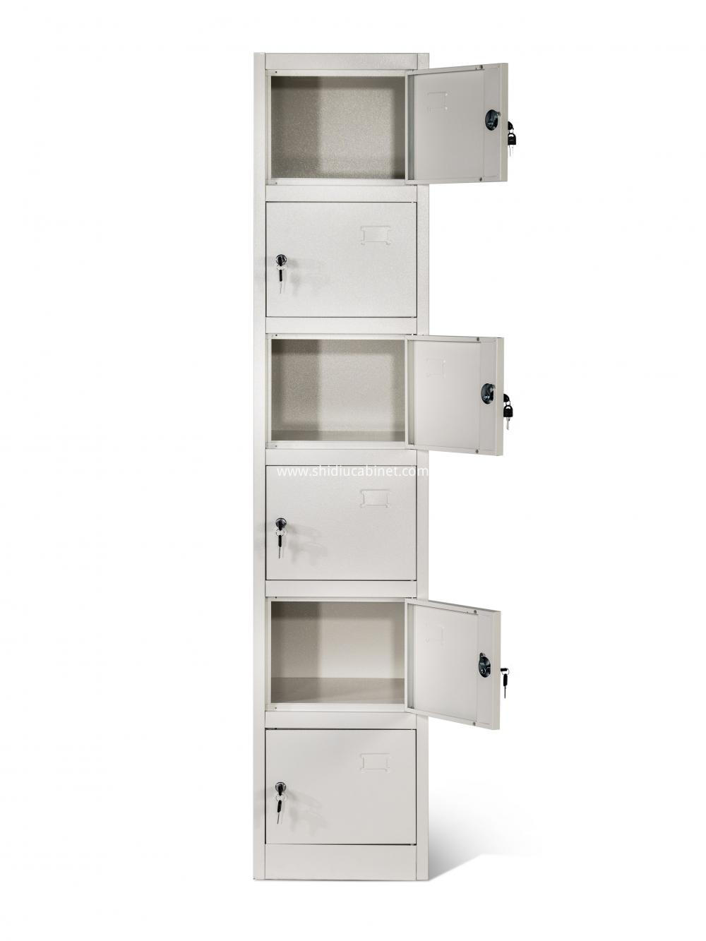 6 Tier 6 Door Metal Lockers