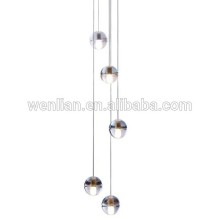 Glass ball pendant light LED pendant lamp for decoration