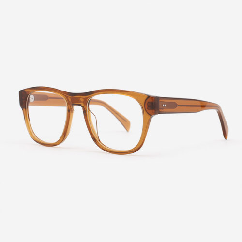 Regular full-rim Acetate unisex optical frame