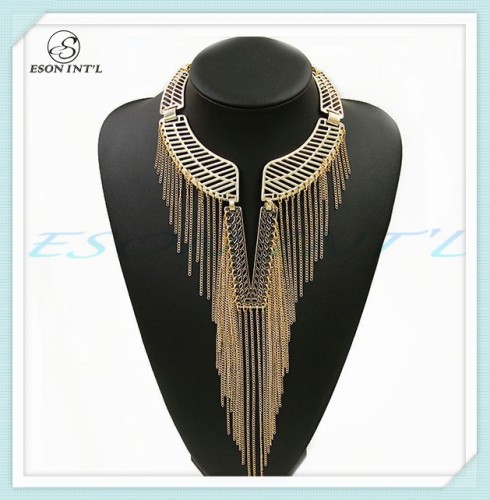 2015 Long Thin Chain Gold Necklace, Gold Necklace Designs, Fashion Necklace