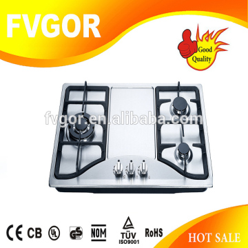 GS3S03 gas stove top parts 3 burner gas stove 3 burner gas stove top