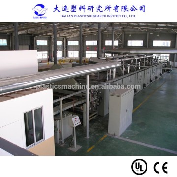 PVC foam floor mat production line