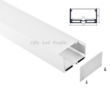 custom acrylic clear led pc linear light diffuser