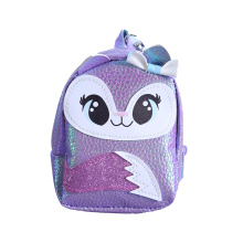 ini backpack High quality lychee patterned PU children's toy bag