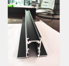 safety voltage DC48V recessed light track rail magnetic