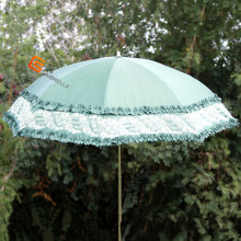 2 Fold Manual Open Women Sun Umbrella (YS-2F1002A)