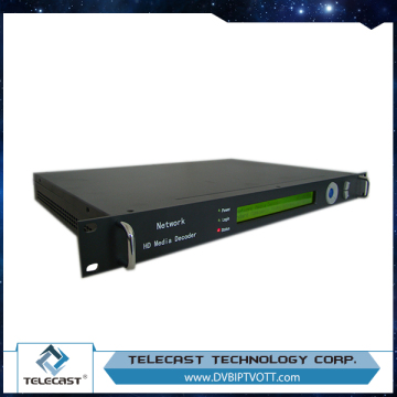 Embedded design high stability HD H.264 Network Media Decoder
