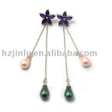 Free shipping fee! Handmade earring, colorful earring(E010093)