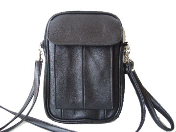 Black Lambskin Leather Shoulder Purse (DS362439)